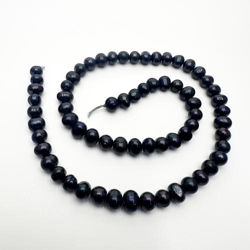 Cultured Potato Freshwater Pearl Beads, DIY, black, 5-6mm, Sold Per Approx 37 cm Strand