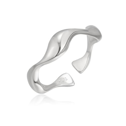 Bijoux de bague en argent sterling , Argent sterling 925, bijoux de mode & pour femme, Vendu par PC