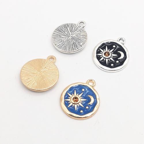 Zinc Alloy Enamel Pendants DIY Sold By PC