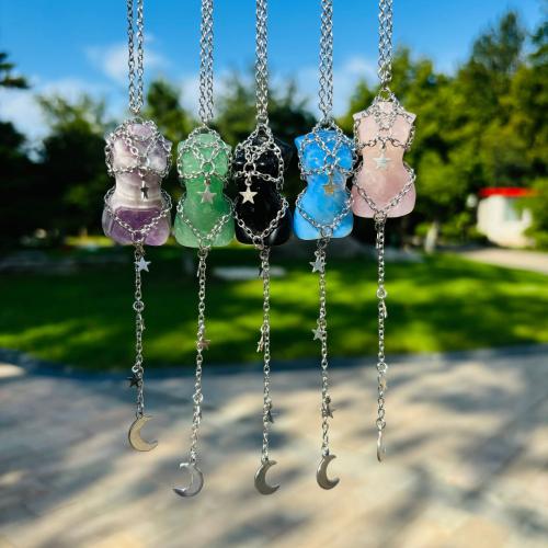 Hanging Ornaments, 304 Stainless Steel, with Quartz, for home and office, more colors for choice, Length:Approx 27-29 cm, Sold By PC