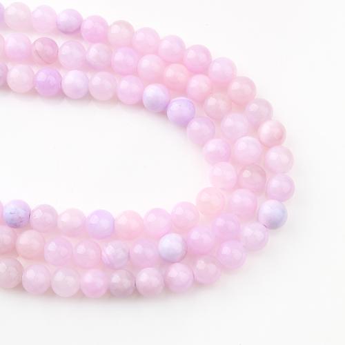 Gemstone šperky Korálky, Kunzite, Kolo, DIY & různé velikosti pro výběr, nachový, Prodáno By Strand