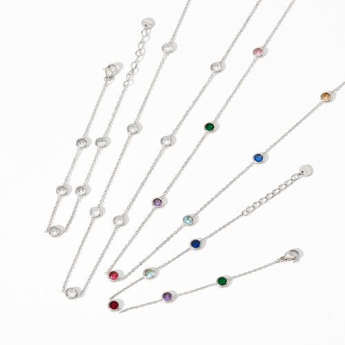 Ensembles de bijoux en zircon cubique en acier inoxydable, Acier inoxydable 304, avec zircon cubique, Placage, bijoux de mode & styles différents pour le choix & pour femme, plus de couleurs à choisir, Vendu par PC