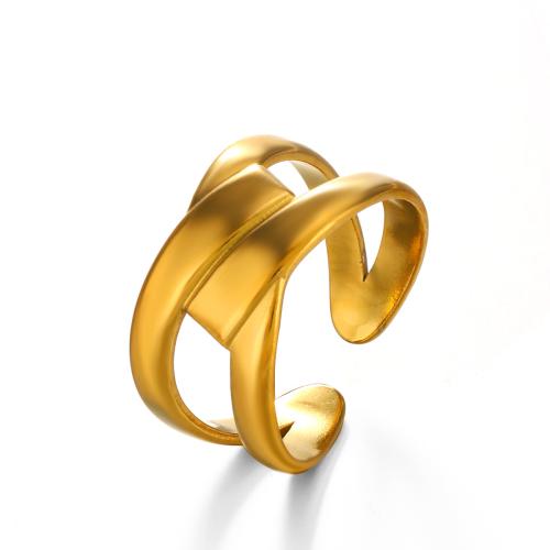 Stainless Steel Finger Ring 304 Stainless Steel fashion jewelry & for woman & hollow Sold By PC