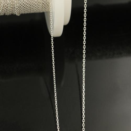 925 Sterling Silver Necklace Chain, DIY & different size for choice, Sold By m