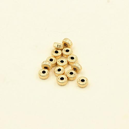 Gioielli d'oro riempito, Gold-filled, DIY, 3.80x1.80mm, Venduto da PC