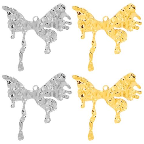 Stainless Steel Animal Pendants 304 Stainless Steel Butterfly plated DIY Sold By PC