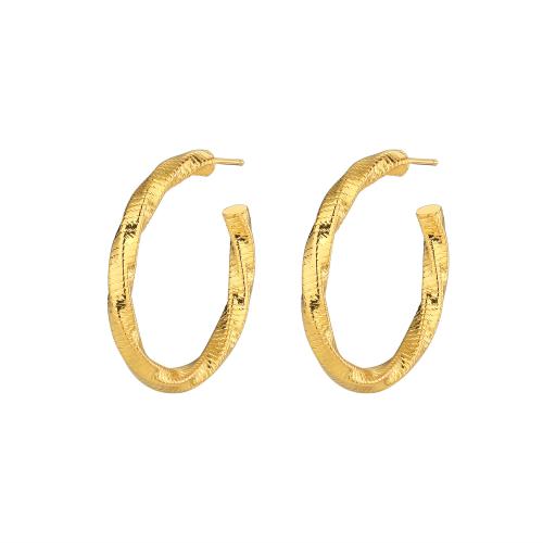 Brass Stud Earring, plated, for woman, more colors for choice, 40x38mm, Sold By Pair