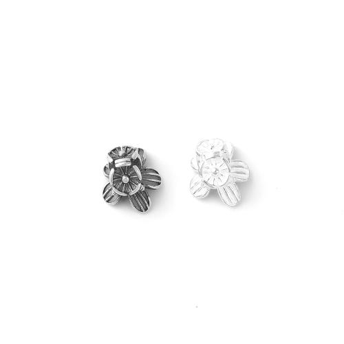 Spacer Beads Jewelry 925 Sterling Silver petals DIY Sold By PC