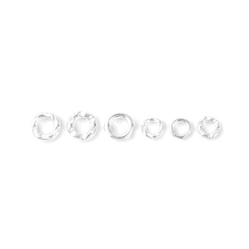 Gioielli Spacer Beads, 925 argento sterlina, DIY & formato differente per scelta & stili diversi per la scelta, argento, Venduto da PC