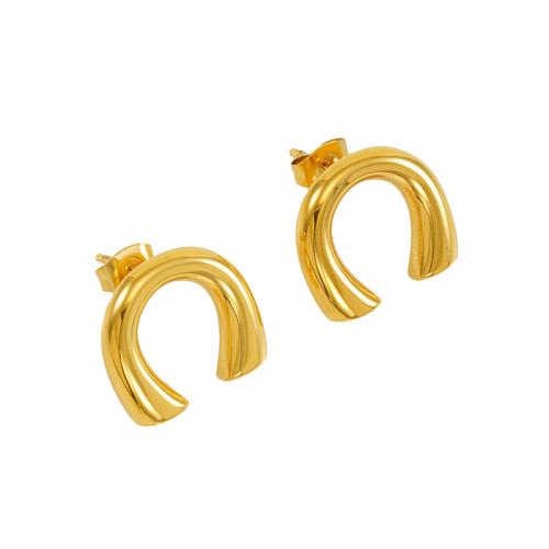 ステンレス鋼イヤリング, 304ステンレススチール, ファッションジュエリー & 女性用, 16x18mm, 売り手 ペア