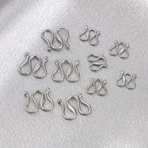 Stainless Steel Jewelry Clasp, 304 Stainless Steel, DIY & different size for choice & different styles for choice, more colors for choice, Sold By PC