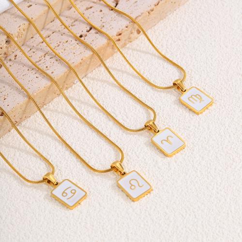 Bijoux pendentifs en acier inoxydable , Acier inoxydable 304, rectangle, Placage de couleur d'or, DIY & modèles différents pour le choix, plus de couleurs à choisir, 10x13mm, Vendu par PC