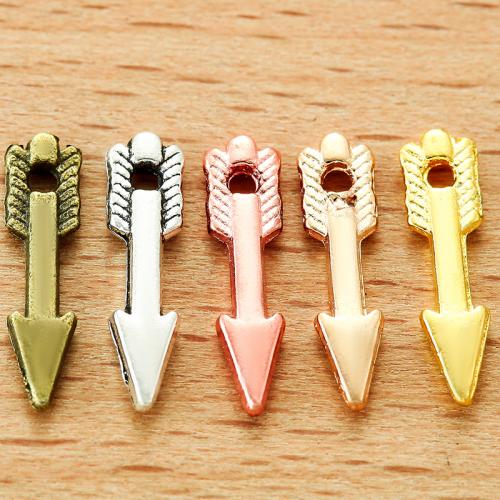 Tibetan Style Pendants, Arrow, plated, DIY, more colors for choice, 14.50x4mm, 100PCs/Bag, Sold By Bag