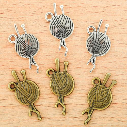 Tibetan Style Pendants, plated, DIY, more colors for choice, 24x12mm, 100PCs/Bag, Sold By Bag