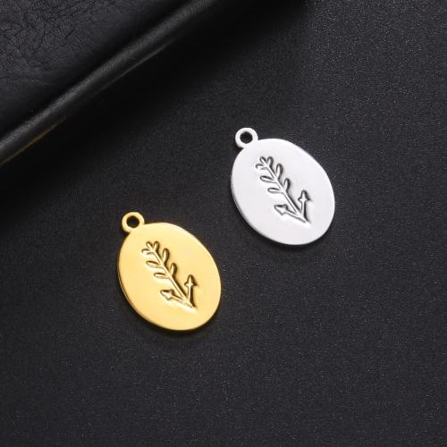 Stainless Steel Pendants, 304 Stainless Steel, fashion jewelry & Unisex, more colors for choice, 23.30x15.90mm, Sold By PC