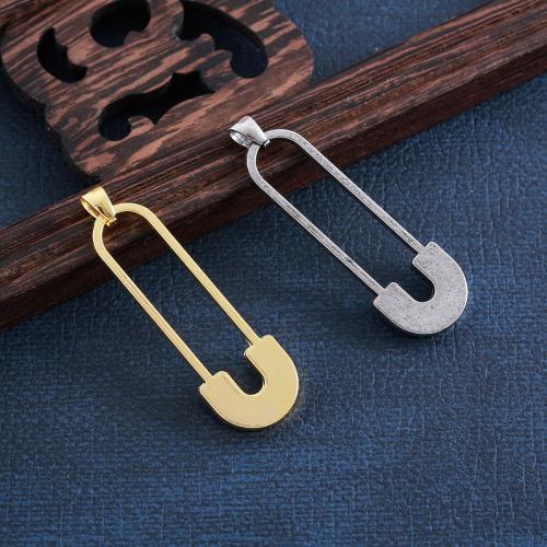 Zinc Alloy Pendants Paper Clip plated DIY nickel lead & cadmium free Sold By PC