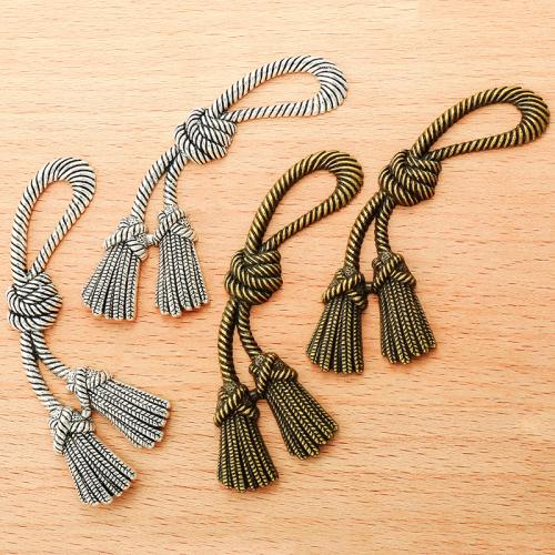 Tibetan Style Pendants, plated, DIY, more colors for choice, 86x31mm, 100PCs/Bag, Sold By Bag