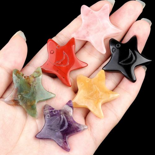 Fashion Decoration Natural Stone Starfish Sold By PC