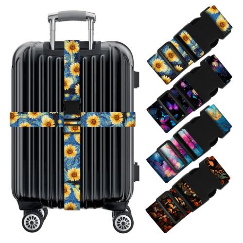 Polyester Luggage Packing Strap, durable & different designs for choice, more colors for choice, Sold By PC