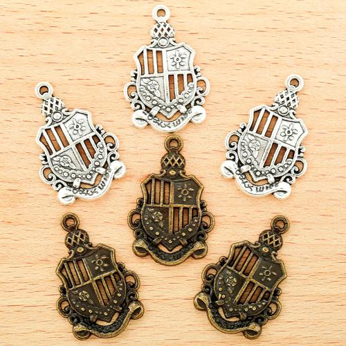 Zinc Alloy Pendants Badge plated DIY Sold By Bag