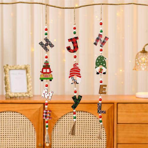 Wood Christmas Hanging Ornaments, Christmas Design & different size for choice, more colors for choice, Sold By PC