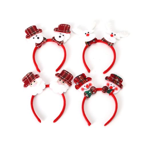 Cloth Hair Band, lightening & Christmas Design & for woman, more colors for choice, 210x200mm, Sold By PC