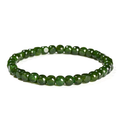 Gemstone Bracelet, handmade, different materials for choice & for woman, beads length 4-5mm, Length:Approx 6-7 Inch, Sold By PC