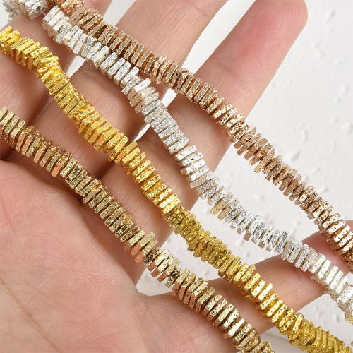 Natural Lava Beads, DIY, more colors for choice, 4.70x1.50mm, Approx 240PCs/Strand, Sold By Strand