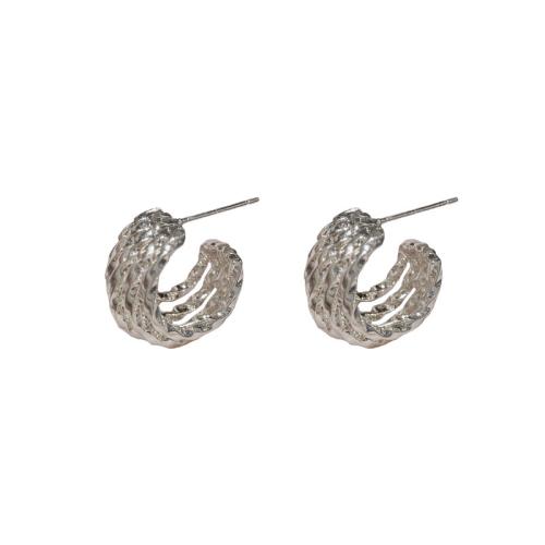 Ottone stallone orecchino, placcato oro vero, per la donna, nessuno, 18x14mm, Venduto da coppia