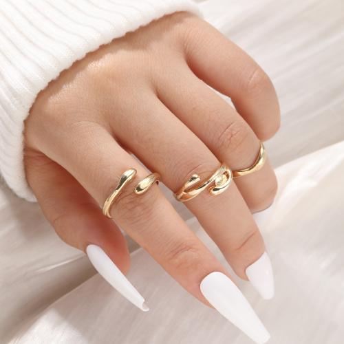 Tibetan Style Finger Ring, plated, fashion jewelry, more colors for choice, nickel, lead & cadmium free, 3PCs/Bag, Sold By Bag