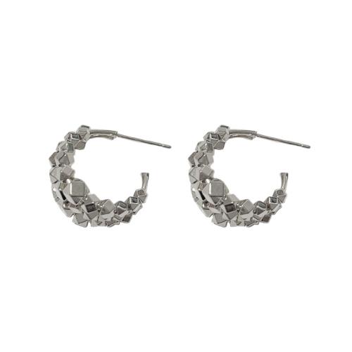 Ottone stallone orecchino, placcato oro vero, per la donna, nessuno, 20x10mm, Venduto da coppia