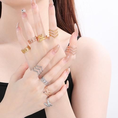 Stainless Steel Finger Ring 304 Stainless Steel Vacuum Ion Plating & for woman Sold By PC