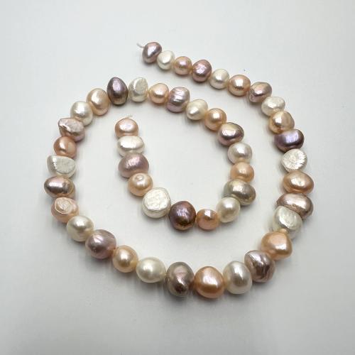 Keshi Cultured Freshwater Pearl Beads, DIY, multi-colored, 8-9mm, Sold Per Approx 37 cm Strand