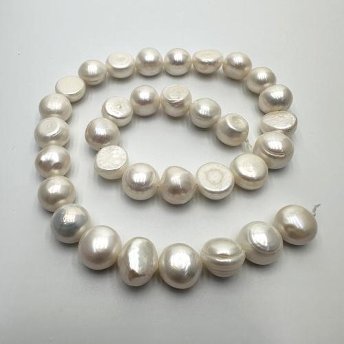 Keishi odlad sötvattenspärla pärlor, Freshwater Pearl, DIY, fler färger för val, 11-12mm, Såld Per Ca 37 cm Strand