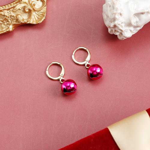 Tibetan Style Drop Earrings, plated, Christmas Design & fashion jewelry & for woman, more colors for choice, Sold By Pair