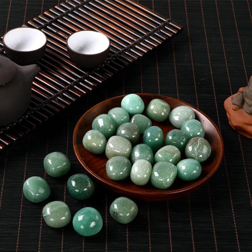 Fashion Decoration, Green Aventurine, Nuggets, polished, different size for choice, Sold By PC