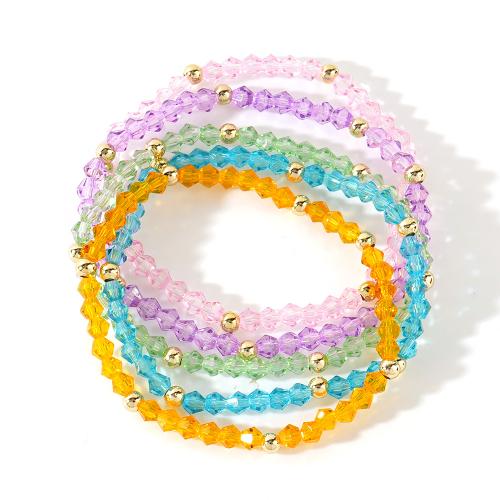 Crystal Bracelets, fashion jewelry & for woman, more colors for choice, Length:Approx 17.5 cm, Sold By PC