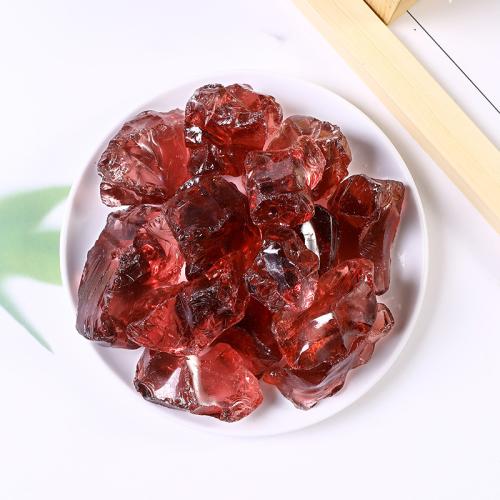 Fashion Decoration, Lampwork, irregular, different size for choice, red, Sold By PC