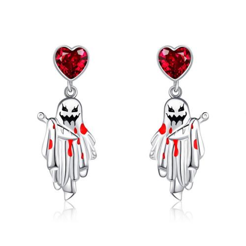 Acrylic Drop Earring, Halloween Design & fashion jewelry & different styles for choice & for woman, Sold By Pair