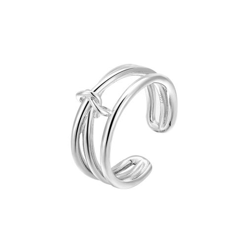 Bijoux de bague en argent sterling , Argent sterling 925, bijoux de mode & pour femme, Diamètre intérieur:Environ 17mm, Vendu par PC