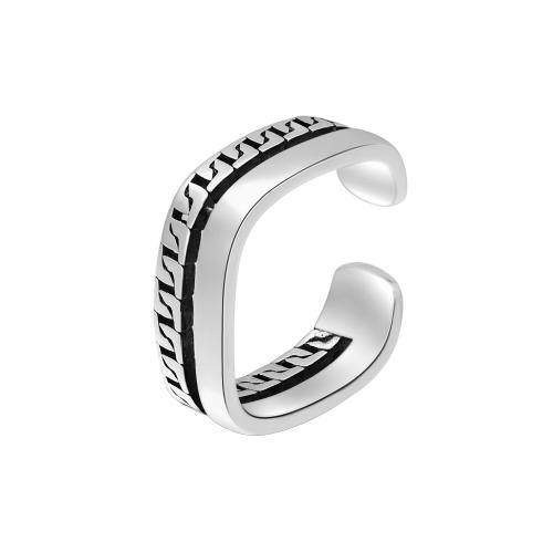 925 Sterling Silver Finger Rings, fashion jewelry & for woman, Inner Diameter:Approx 17mm, Sold By PC