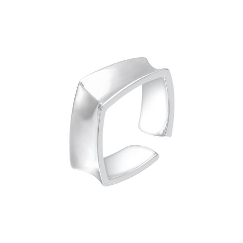 Bijoux de bague en argent sterling , Argent sterling 925, bijoux de mode & pour femme, Diamètre intérieur:Environ 17mm, Vendu par PC