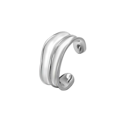 Fashion Earring Cuff and Wraps, 925 Sterling Silver, fashion jewelry & for woman, Inner Diameter:Approx 10mm, Sold By PC