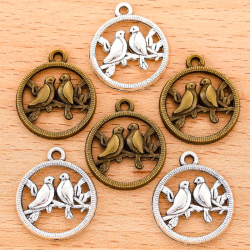 Tibetan Style Pendants, Cage, plated, DIY, more colors for choice, 23x20mm, 100PCs/Bag, Sold By Bag