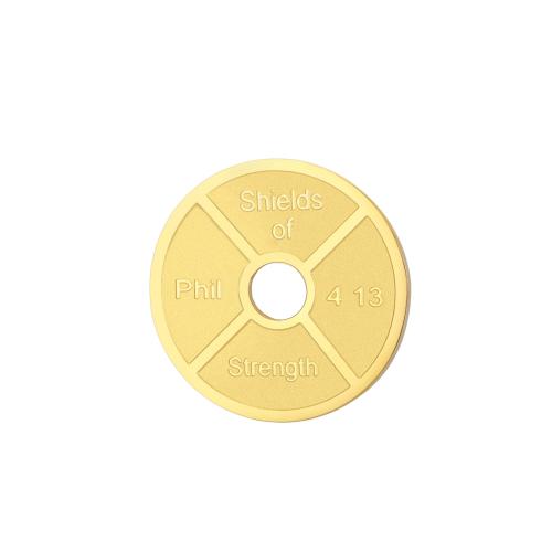 Rostfritt stål Smycken Hängen, 304 rostfritt stål, Flat Round, DIY, fler färger för val, 32x32mm, Säljs av PC