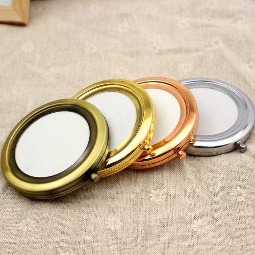 fer Miroir cosmétique Cadre, Placage, DIY & pour femme, plus de couleurs à choisir, protéger l'environnement, sans nickel, plomb et cadmium, 70x15mm, Vendu par PC