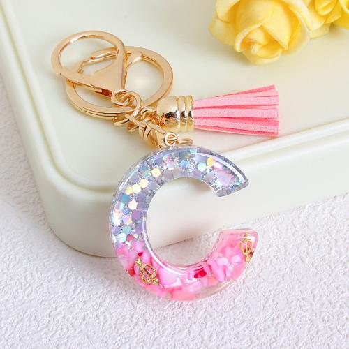 Tibetan Style Key Clasp, with Resin, epoxy gel, multifunctional & different styles for choice, golden, Product package size 6X6X1.2CM, Sold By PC