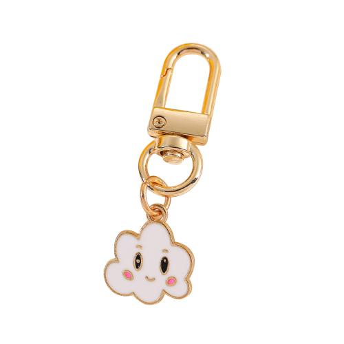 Zinc Alloy Key Clasp multifunctional & enamel Sold By PC