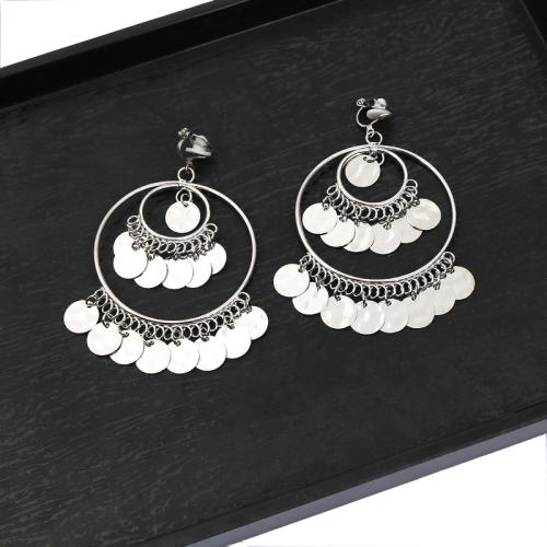 Tibetan Style Drop Earrings, fashion jewelry & different styles for choice & for woman, more colors for choice, Sold By Pair