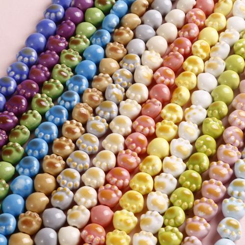 Porcelain Jewelry Beads, Claw, DIY, more colors for choice, 12x13mm, 100PCs/Bag, Sold By Bag